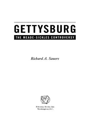 cover image of Gettysburg
